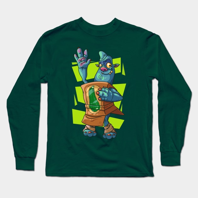 Zucchini Long Sleeve T-Shirt by ArtisticDyslexia